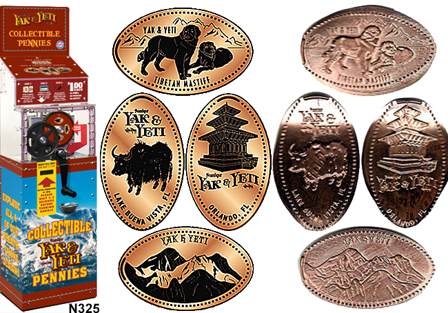 The Dino Institute NEW Pressed Pennies – Animal Kingdom