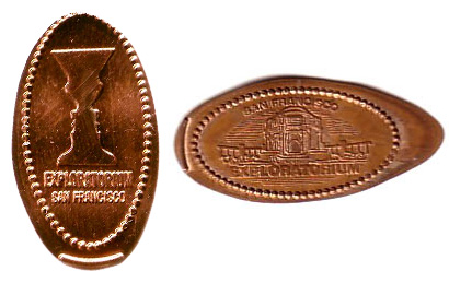 16 Crushed penny machines of San Francisco and the Bay Area ideas