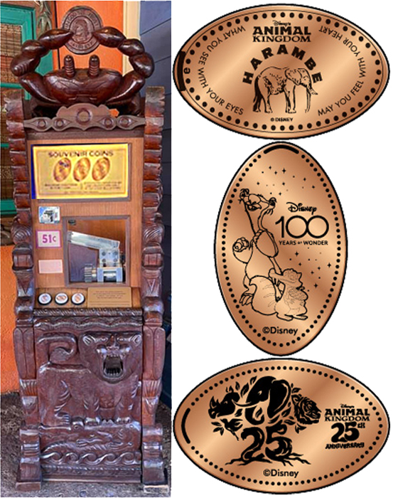 The Dino Institute NEW Pressed Pennies – Animal Kingdom