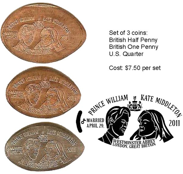 PennyCollector.com - The official website for elongated pennies, penny books  and penny machines