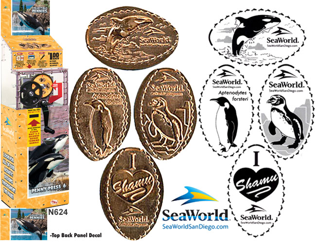 SeaWorld Orlando New Penny Booklet